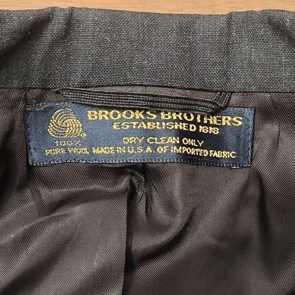 Brooks Brothers Traditional Fit 100% Pure Wool Sport Coat 42R - Picture 5 of 9